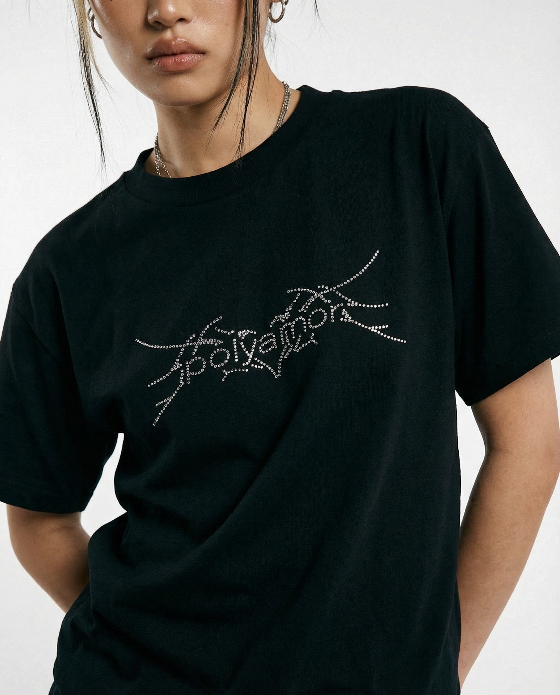 Rhinestone - black